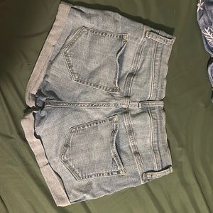 hollister jean shorts